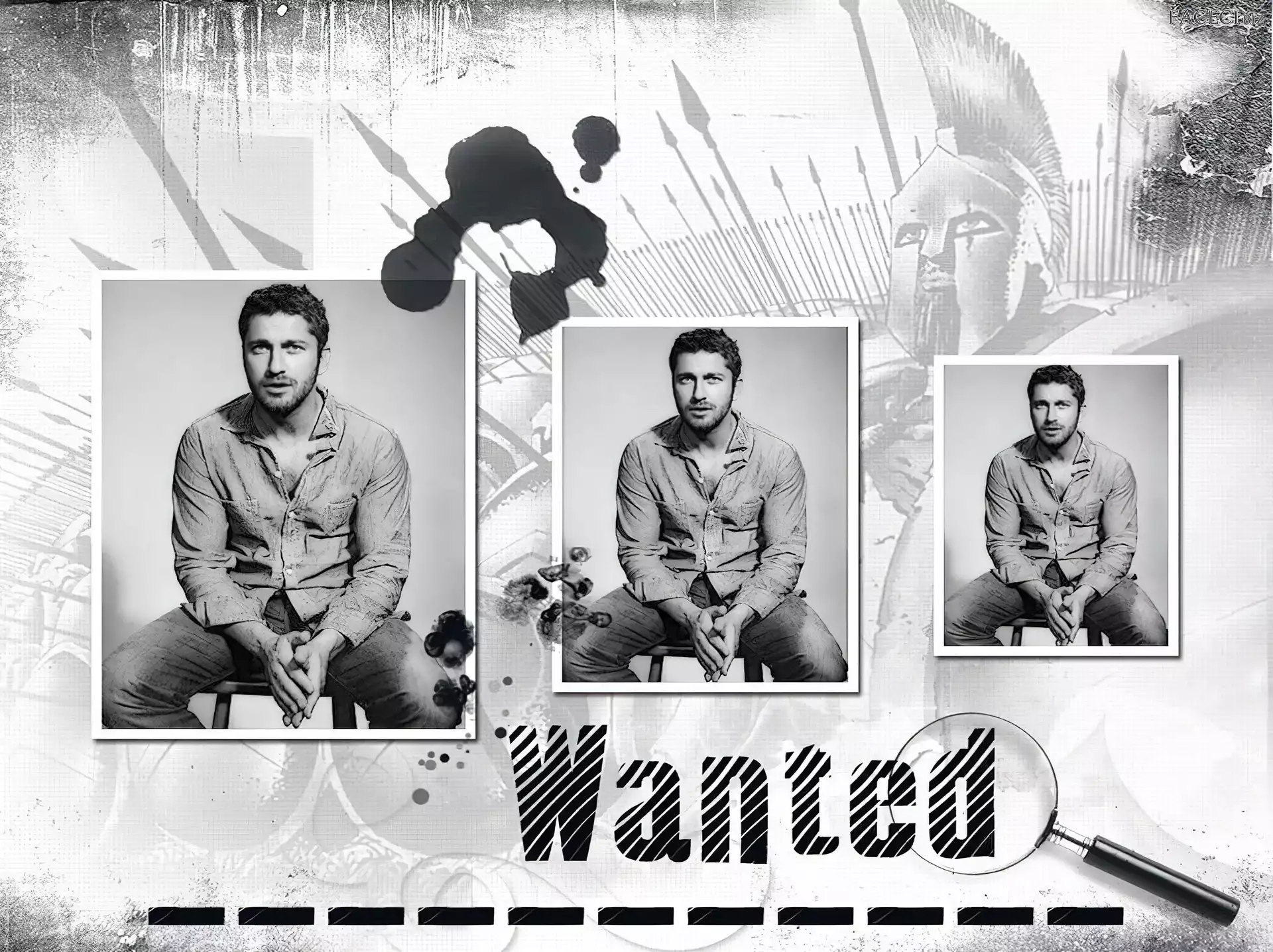 koszula, Gerard Butler, wanted
