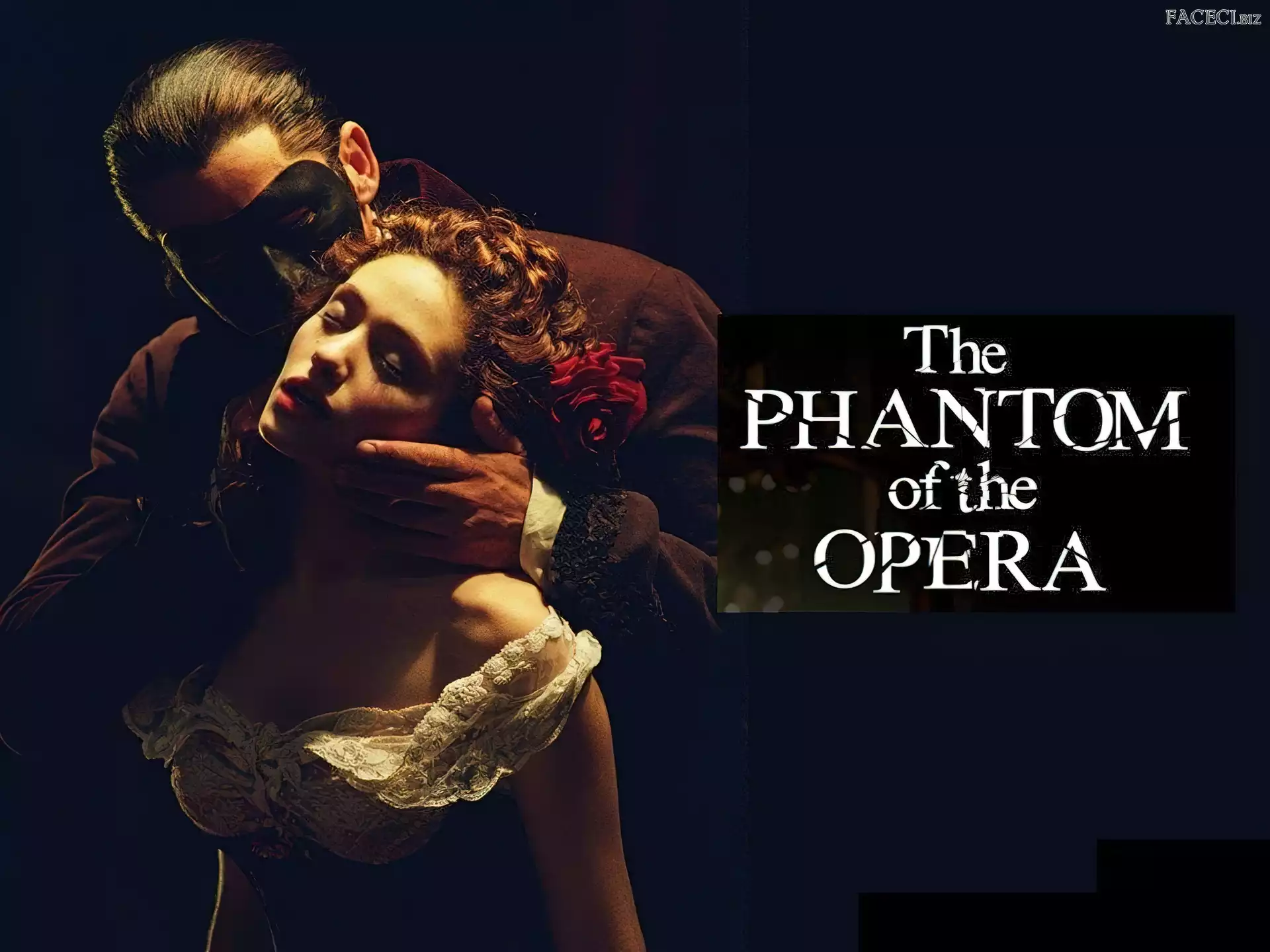 Emmy Rossum, Phantom Of The Opera, Gerard Butler, pocałunek