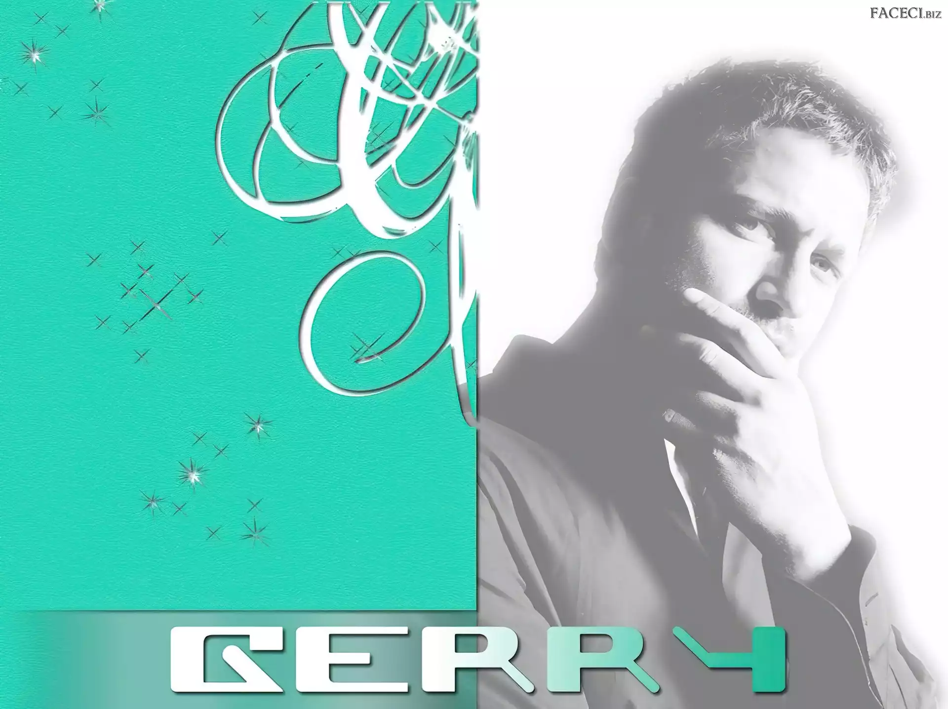 ręka, Gerard Butler, twarz