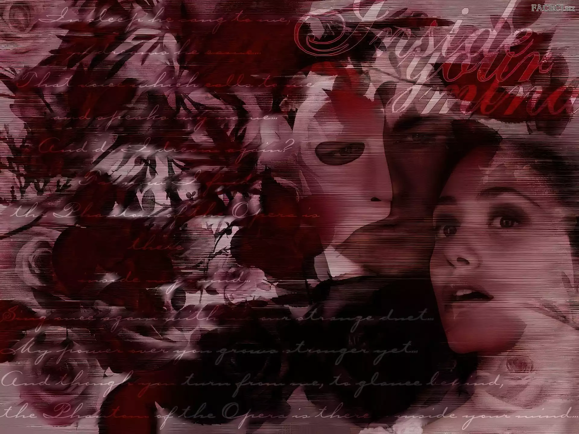 Phantom Of The Opera, Gerard Butler, pismo, Emmy Rossum